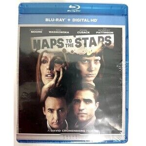 Maps to the Stars Blu-ray New Sealed OOP Cronenberg Pattinson Julianne Moore